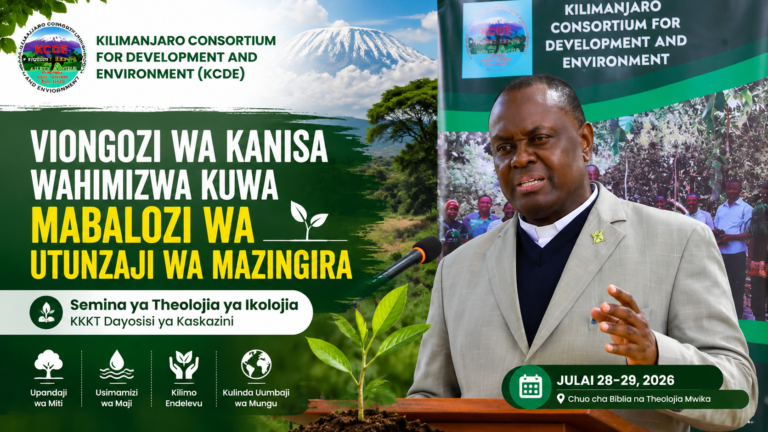 Viongozi wa Kanisa Wahimizwa Kuwa Mabalozi wa Utunzaji wa Mazingira